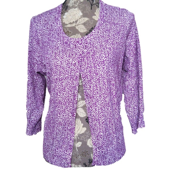 Reitmans Sweaters - Sz XXL Purple Cardigan from Reitmans